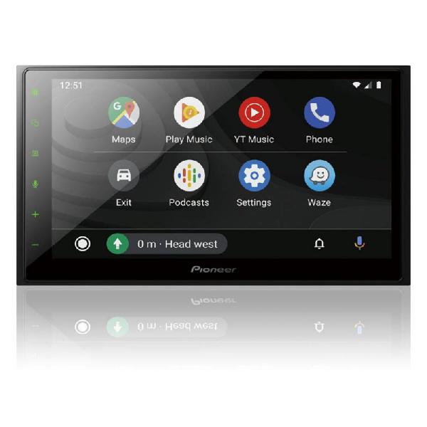 Multimídia Pioneer Receiver Tela 6,8" Touchscreen