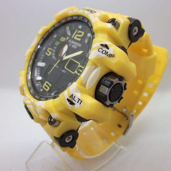 Relógio casio g-shock mudmaster gwg-1000-1a3dr Amarelo com