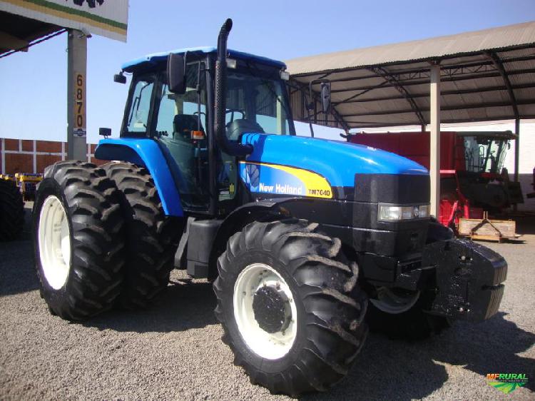 Trator New Holland TM 7040 4x4 ano 10