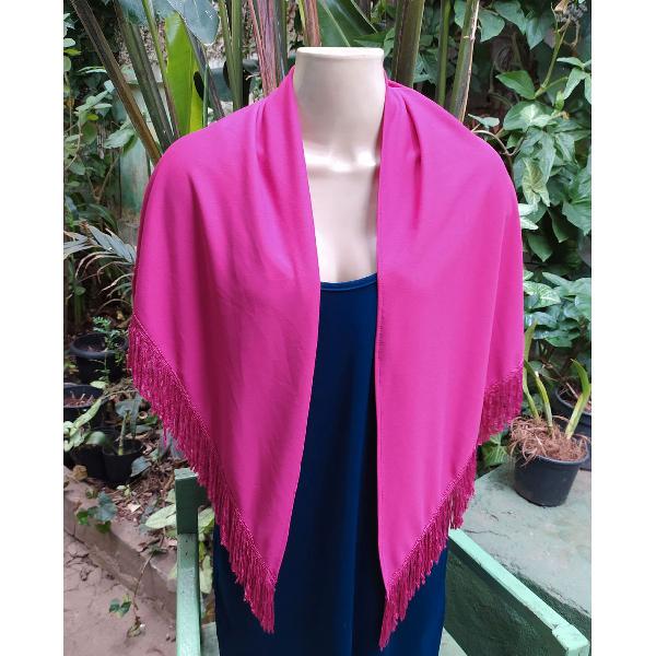 Xale cigano pink