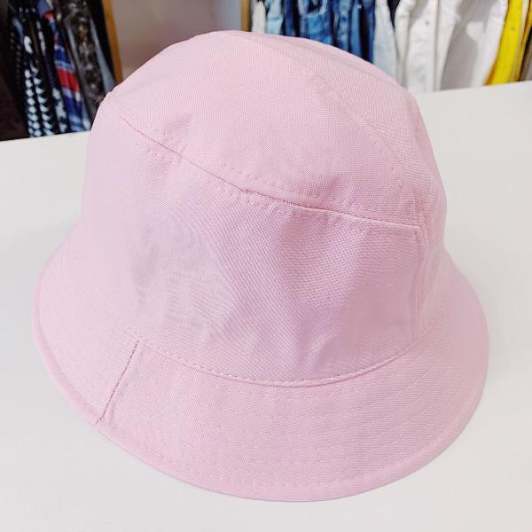 bucket hat rosa bebê