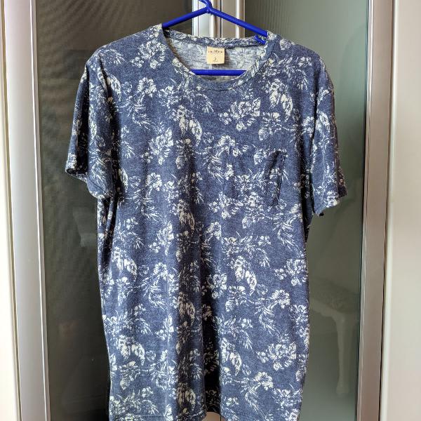 camisa hollister floral