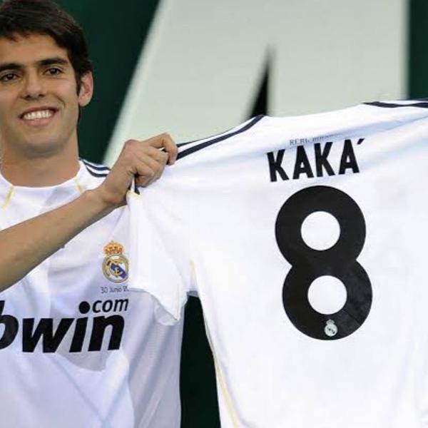 camisa oficial real madrid 2010 - kaká
