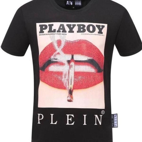 camiseta masculina phillipp plein importada luxo boca