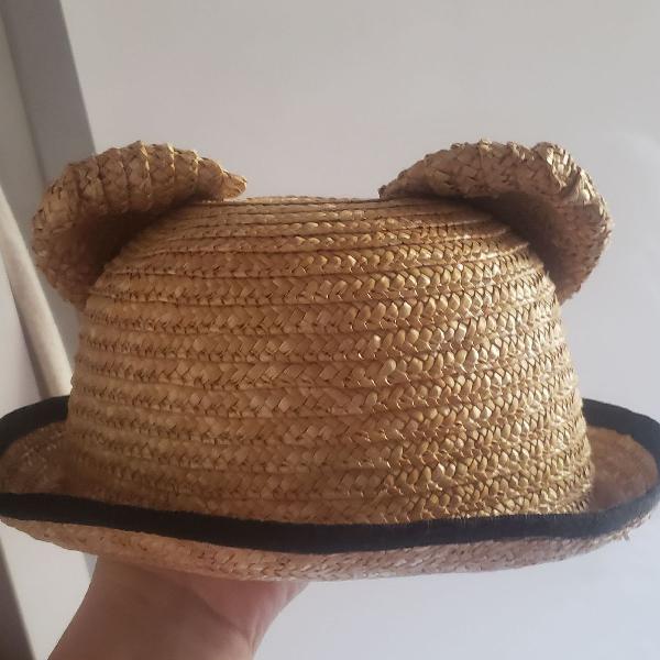 chapéu coco com orelhas