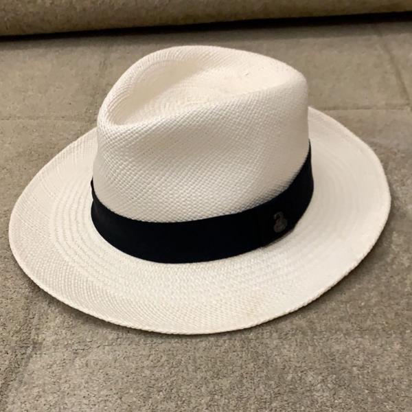 chapéu panamá feito no equador com duas tiras