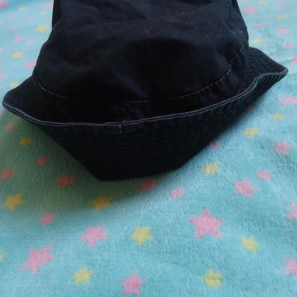 chapéu praia unissex aba redonda gap preto usado