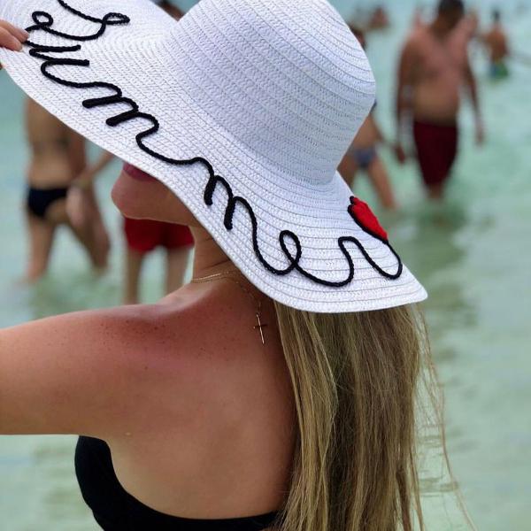 chapéu verão personalizado