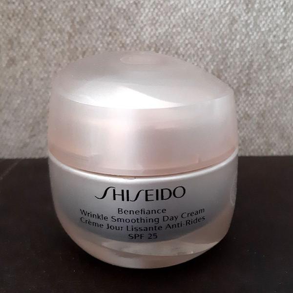 frasco vazio creme Shiseido