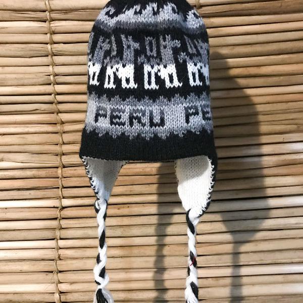 gorrinho infantil/feminino peruano