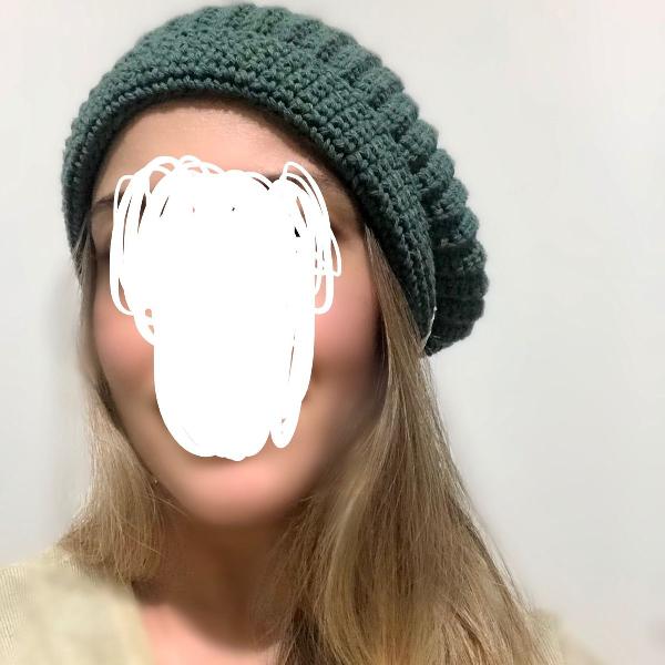 gorro estilo touca frouxa