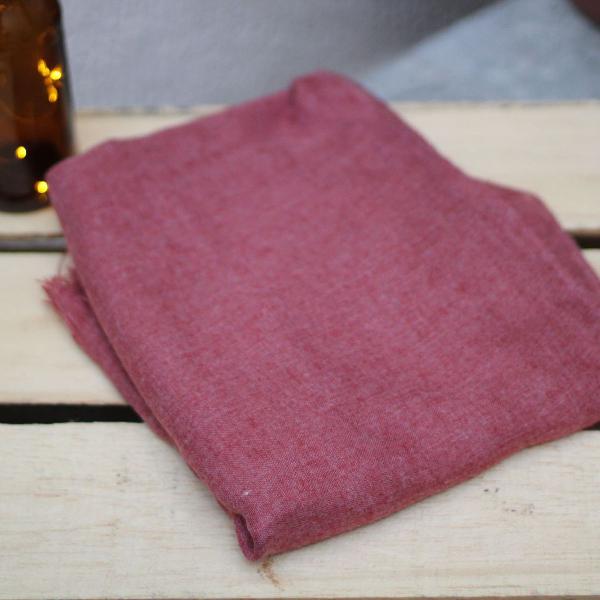 lenço vermelho mescla