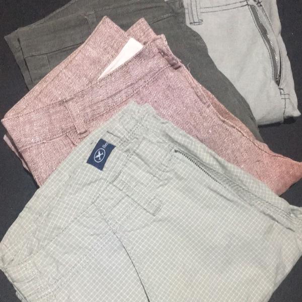 lote de bermudas masculina tam 38