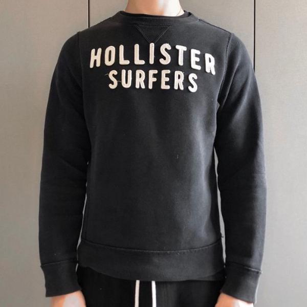 moletom hollister preto