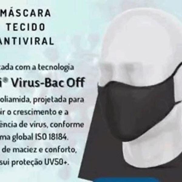 máscara anti vírus