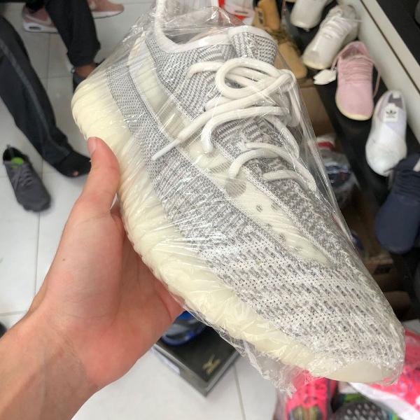 tenis adidas yeezy boost 350 v2 refletivo "static"