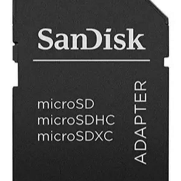 Adaptador Sd Sandisk Leitor Micro Sd Sdhc Sdxc Note Kit