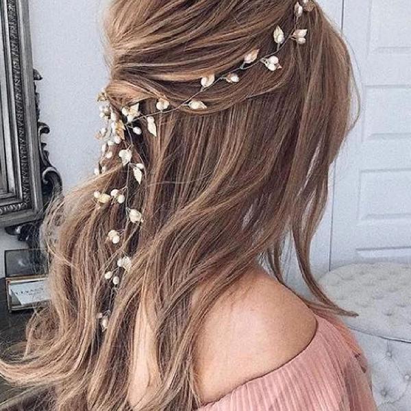 Headband enfeite de cabelo para noivas e debutantes
