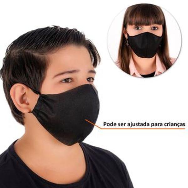 Kit 15 Máscaras Descartáveis em TNT Dupla Face Elástico