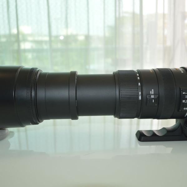 Lente Sigma 150-500mm F5-6.3 DG OS Para Nikon