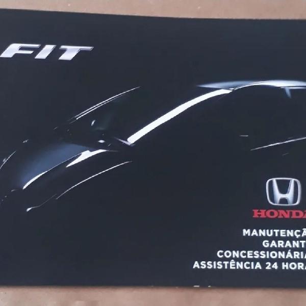 MANUAL de revisão e garantia Honda Fit 2012 2013 2014