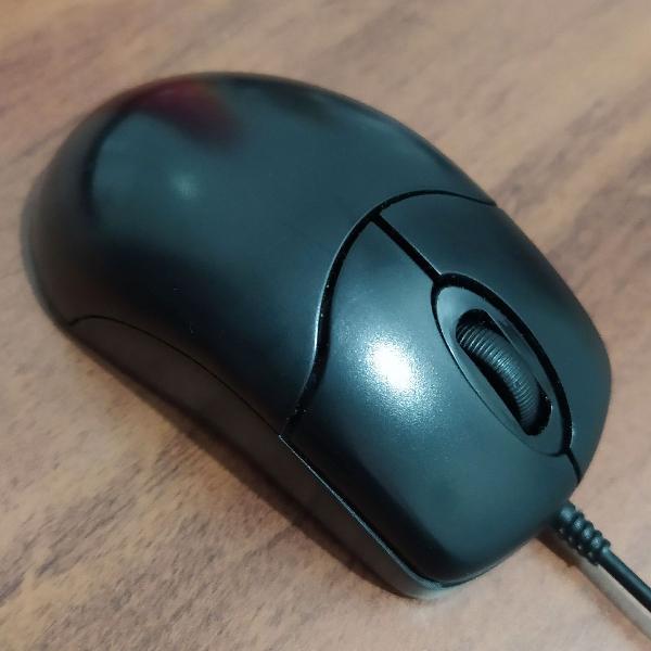 Mouse Intelbras com fio USB