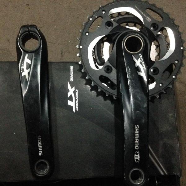 Pedivela Shimano Deore XT 3 coroas