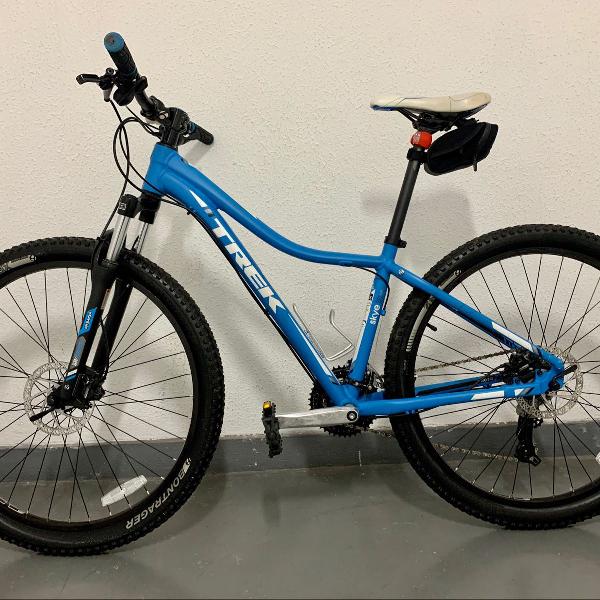 bicicleta trek 27.5 azul bmw importada