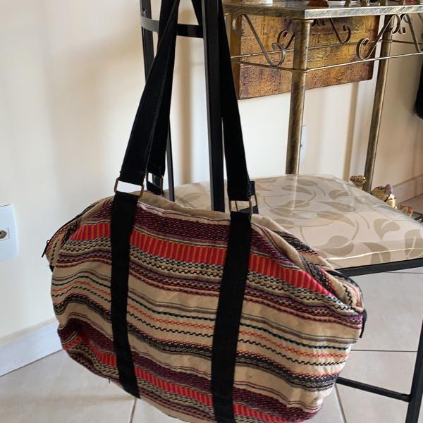 bolsa étnica de pano