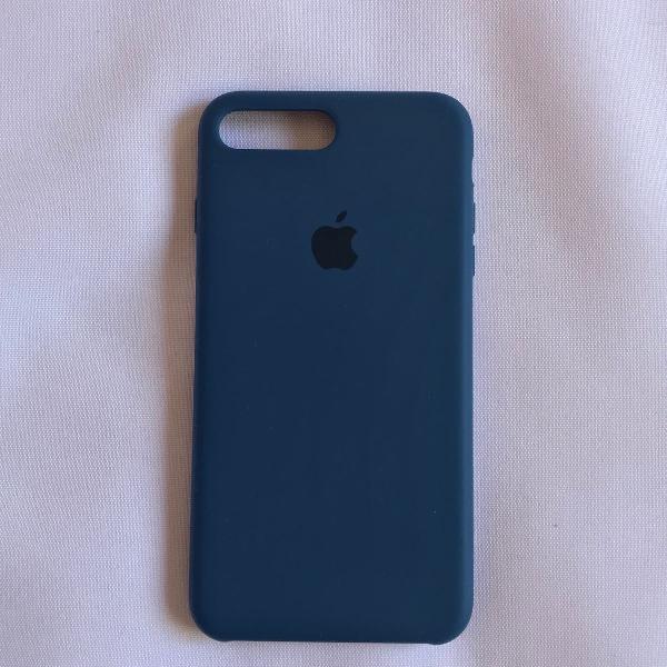 capinha de celular azul marinho iphone 7plus