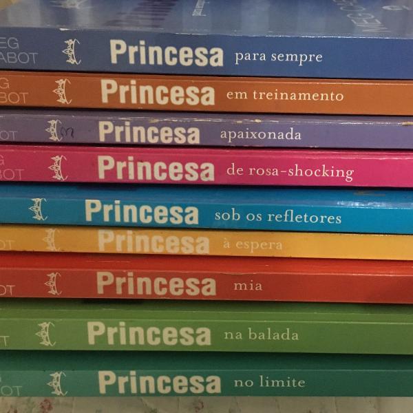 coleção livro o diário da princesa