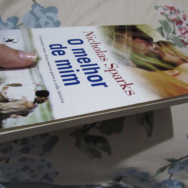 livro "o melhor de mim" nicholas sparks