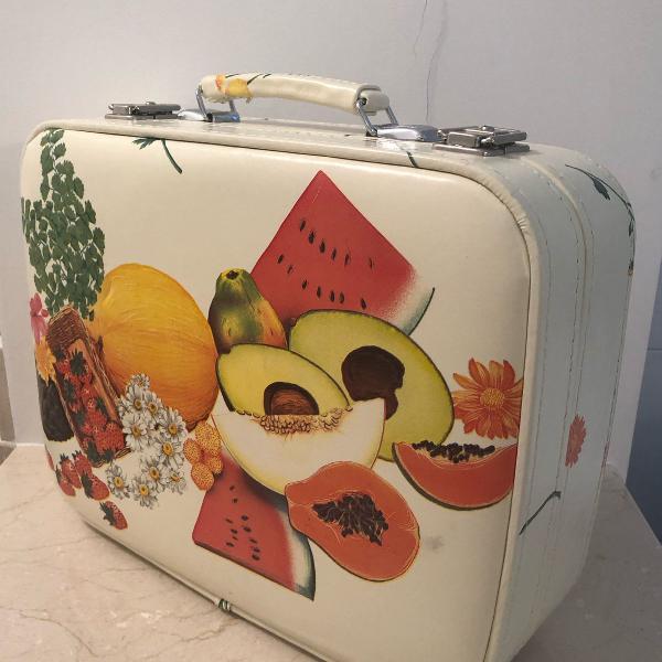 maleta frutas rústica