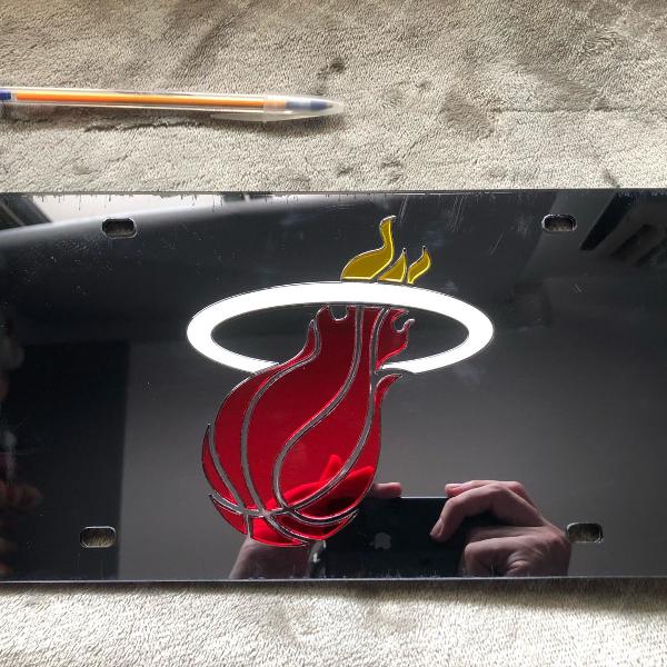 placa do miami heat