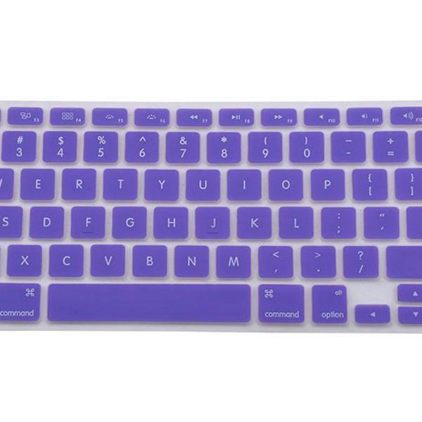 protetor teclado macbook air pro 13 15 17 capa roxo