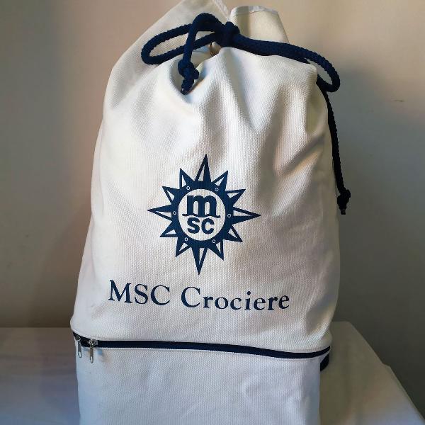 sacola de viagem MSC Crociere