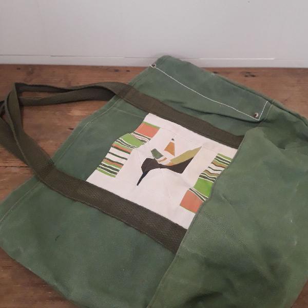 sacola ecobag de lona