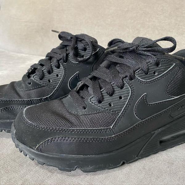 tênis nike usado airmax 90 preto número 37