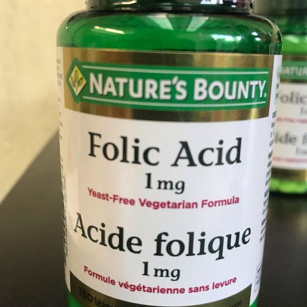 vitamina ácido fólico