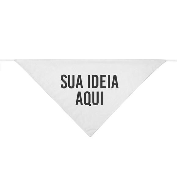 Bandana Pet Personalizada para Cachorros ou Gatos