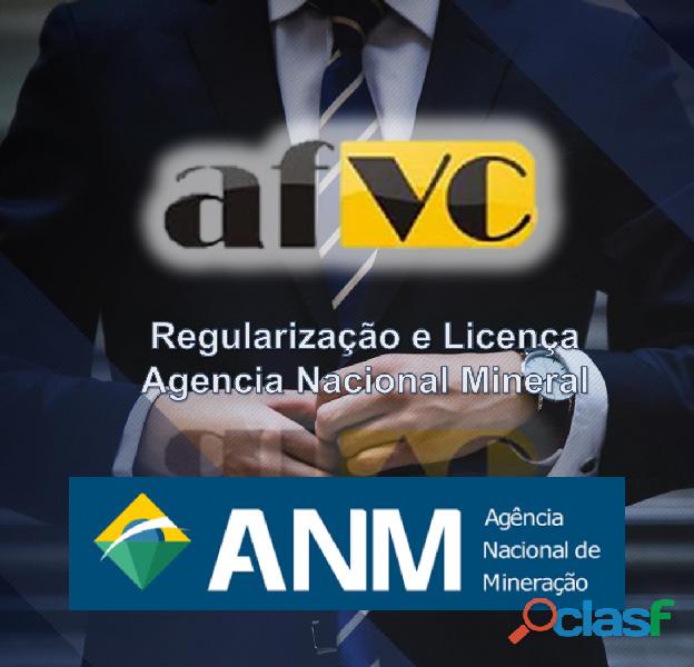 licença Agencia Nacional Mineral