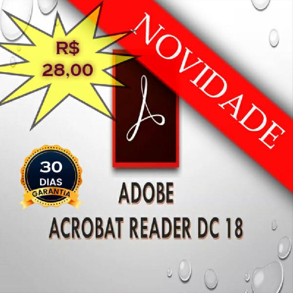 Adobe Acrobat Pro DC 2018 Windows 10 64 bit