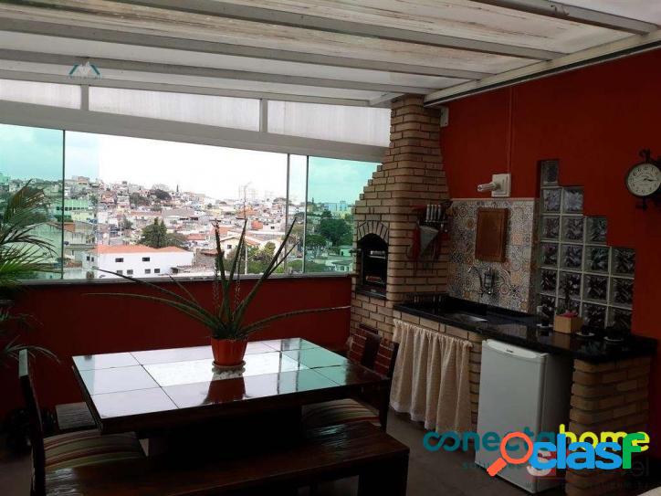 Apartamento Cobertura Duplex 106 m² 3 dorm, 1 suite, R$