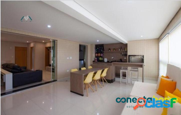 Apartamento de 165 m², 3 suites e 3 Vagas em Jardim Barbosa