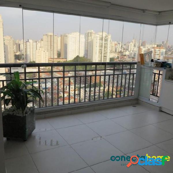 Apartamento de 88 m², 2 suítes e 3 vagas na Vila Romana