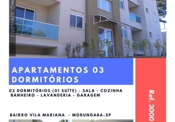 Apartamento novo com 03 dormitórios em Morungaba-SP