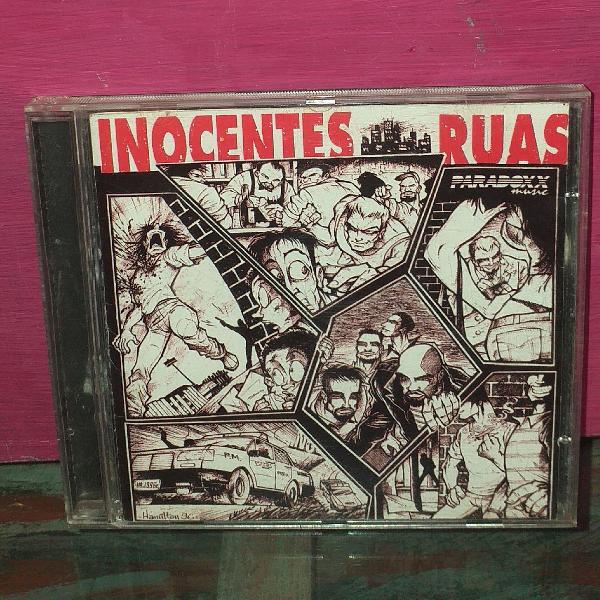 CD raro autografado da banda de Punk Rock Nacional Inocentes