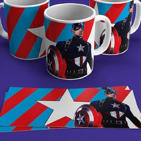 Caneca CAPITÃO AMÉRICA