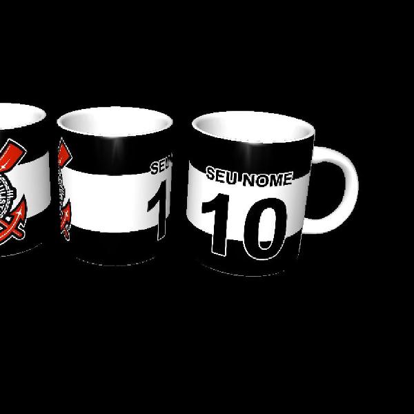 Caneca Corinthians personalizada