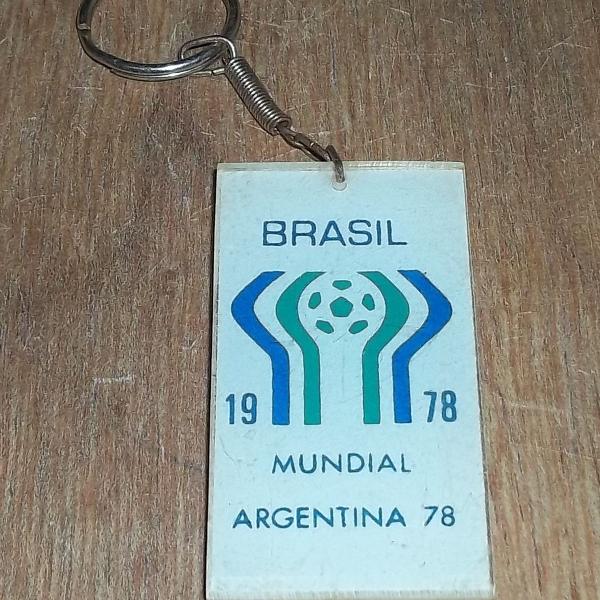 Chaveiro do Mundial da Argentina em 1978